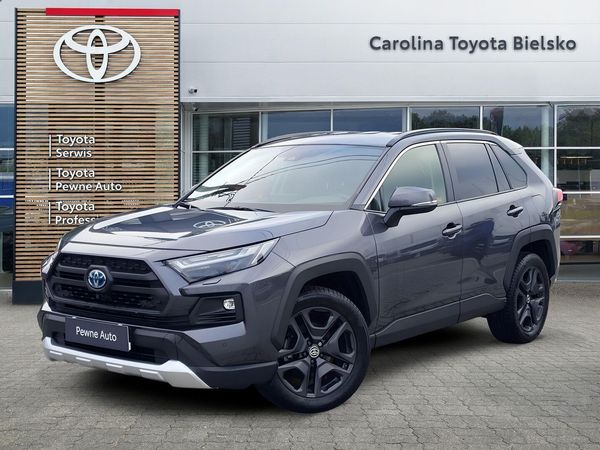 Toyota RAV4 2.5 Hybrid Adventure 4x4 Salon PL Serwis ASO FV23% Gwarancja