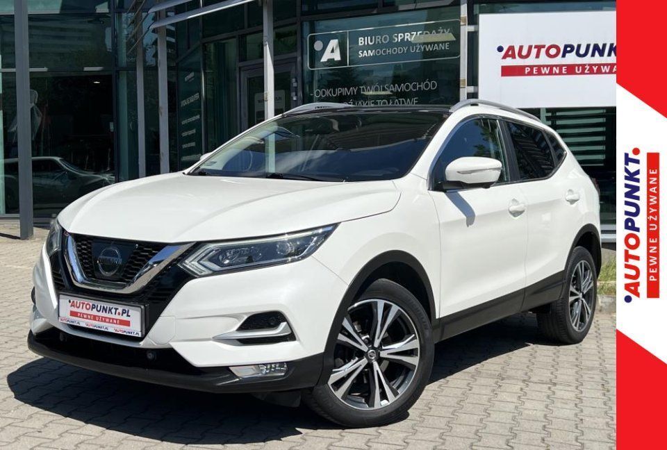 Nissan Qashqai N-Connecta, 2017r. | Salon Polska | II-WŁ | ASO | LED | Pakiet Zimowy