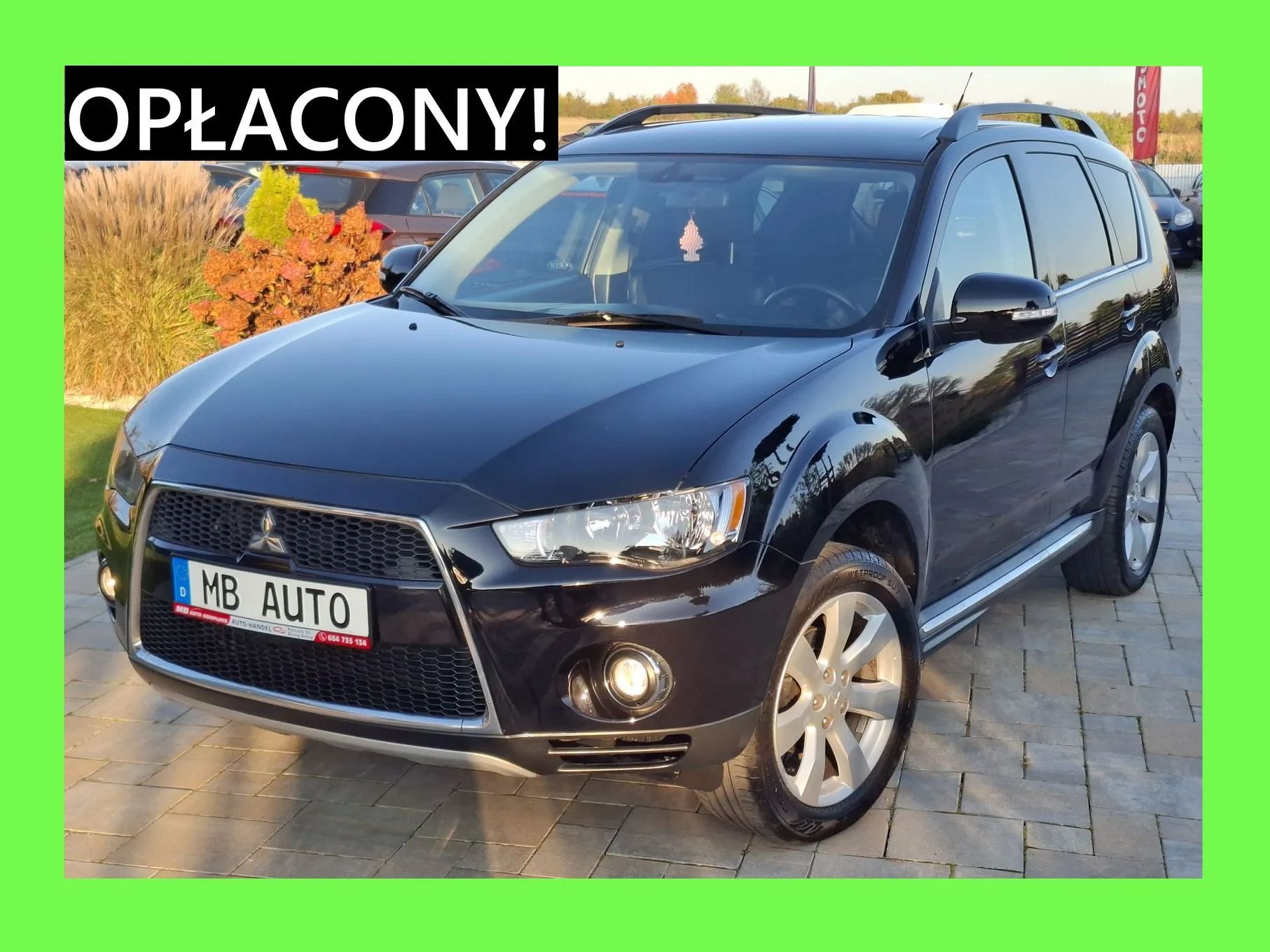 Mitsubishi Outlander ***PIĘKNY KLIMATRONIC tempomat półskóra czujniki ALU 18" LIFT 2.0benz