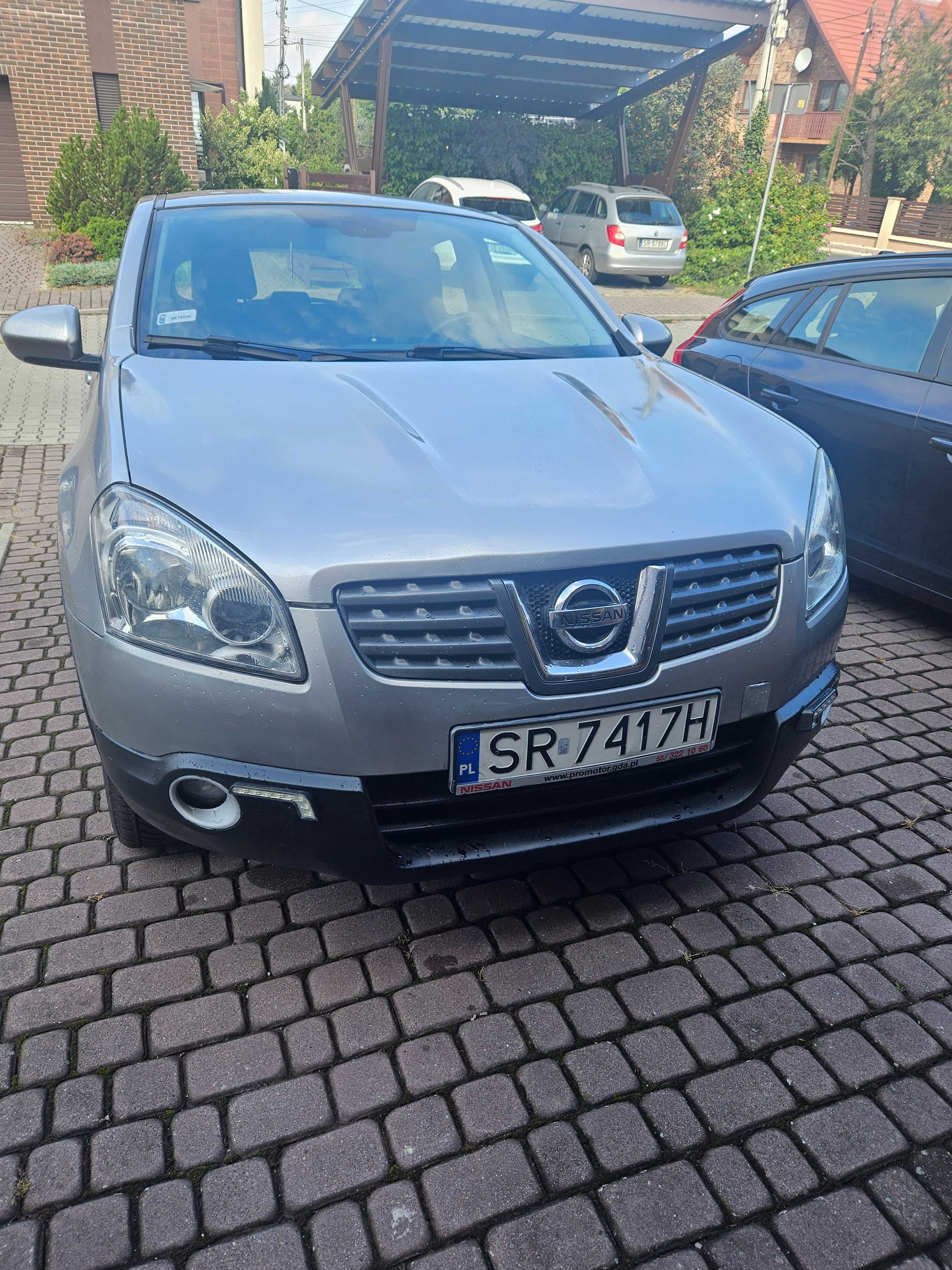 Nissan Qashqai 2008 r,1.6 benzyna +gaz,